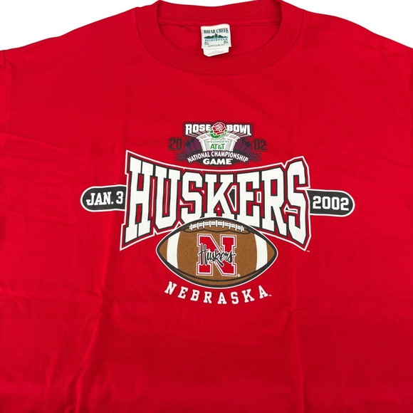 Briar Creek Sportswear Other - Briar Creek Nebraska Huskers 2002 Rose Bowl National Championship T-Shirt Mens L